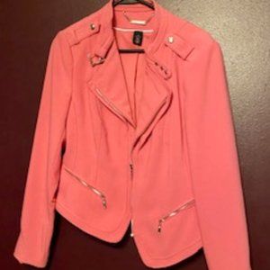 White house black market 4-piece womans suit, Jacket, Skirt, Pink/Black Tank
